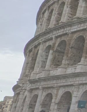 image of part of a Roman building